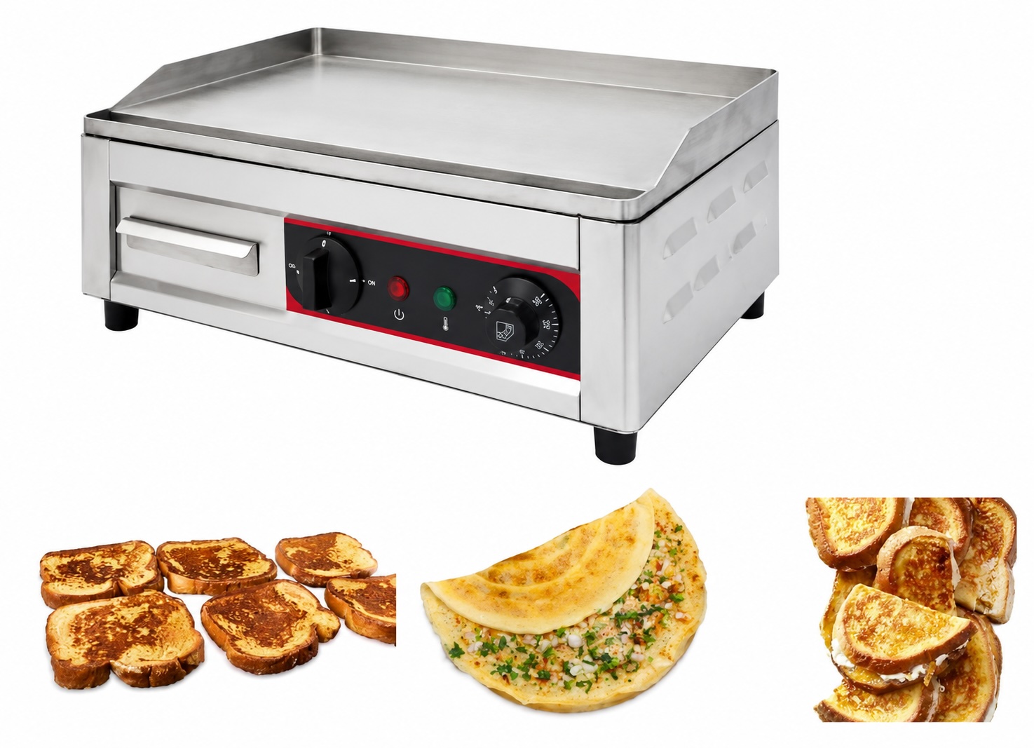 GP 18×12 Electric Griddle Plate